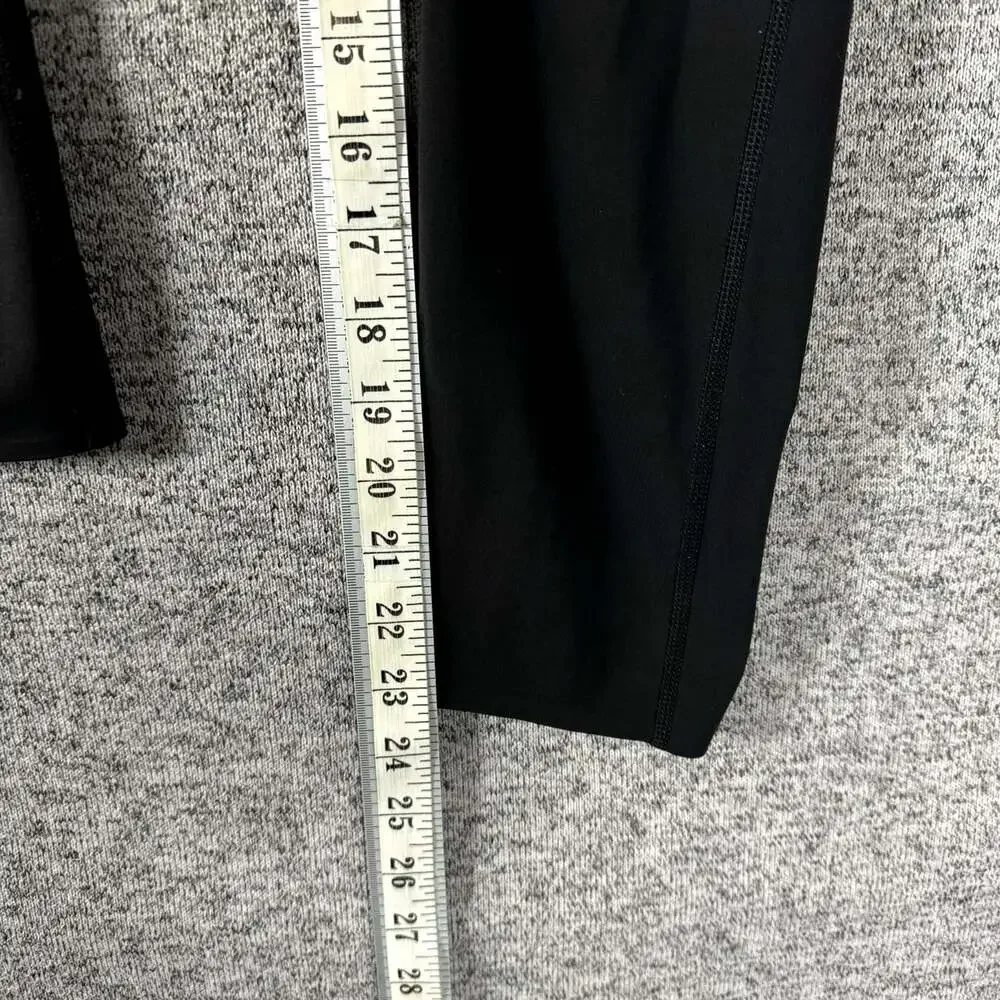 Lululemon Women's 8 Black Nylon 7/8 Compression Activewear Tights